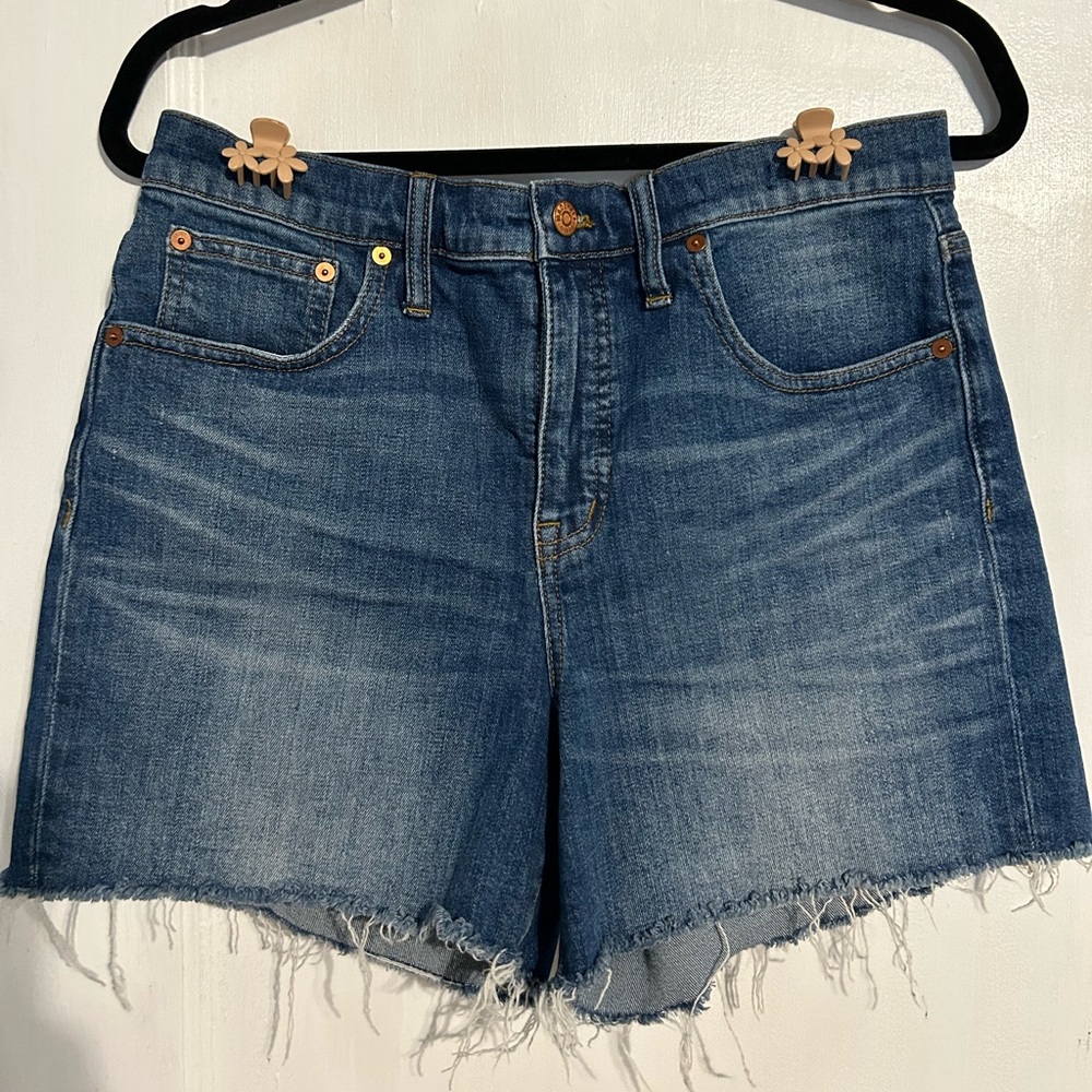 Madewell High Rise Denim Shorts